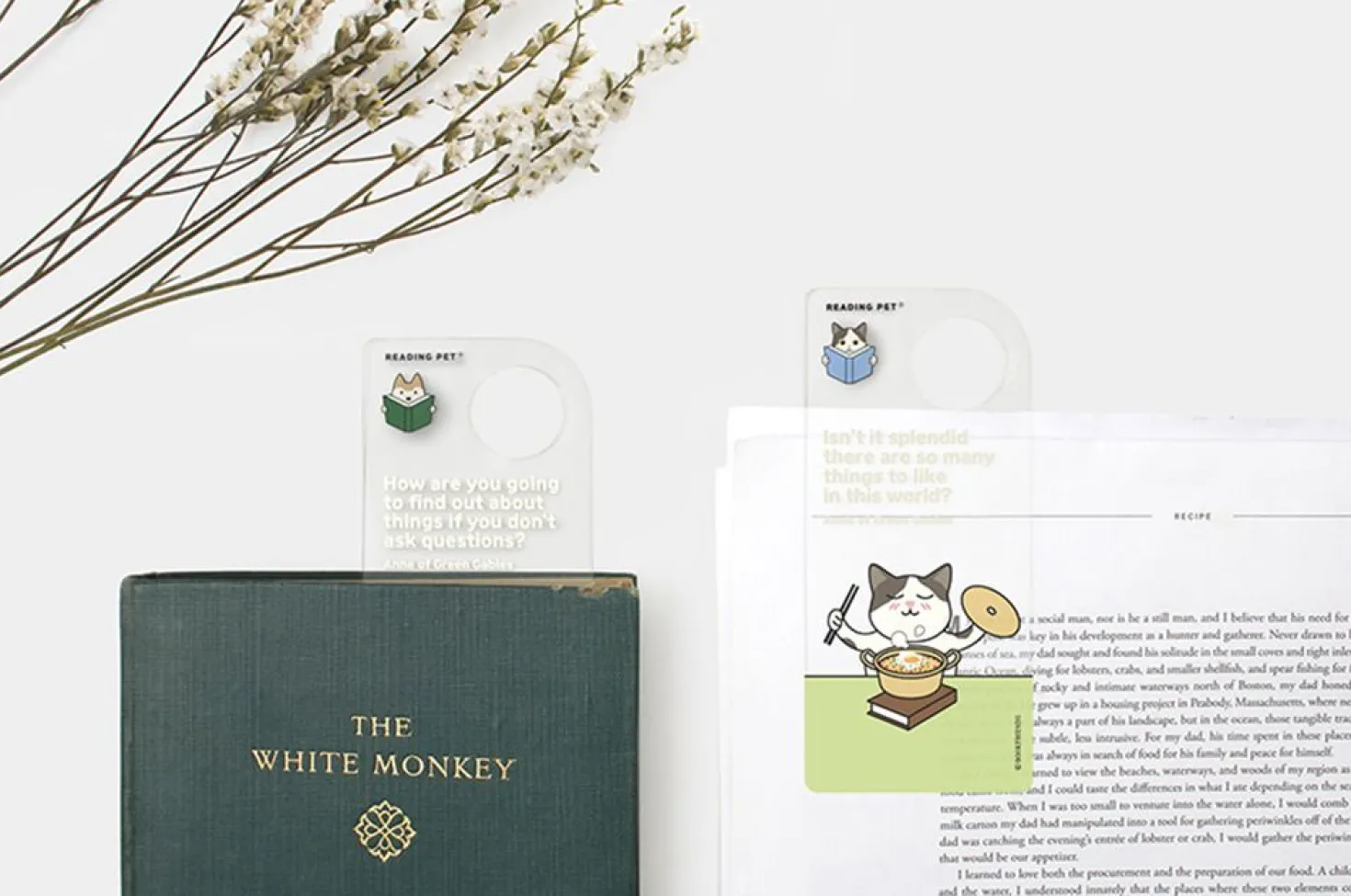 Let's Read Transparent Bookmark v2