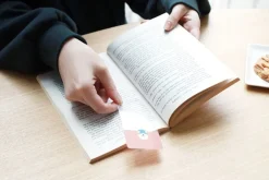 Let's Read Transparent Bookmark