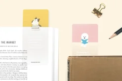 Let's Read Transparent Bookmark