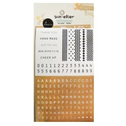 Letter Deco Sticker