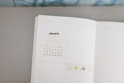 Lettering Months Masking Tape