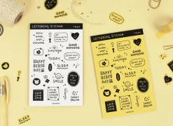 Lettering Removable Sticker