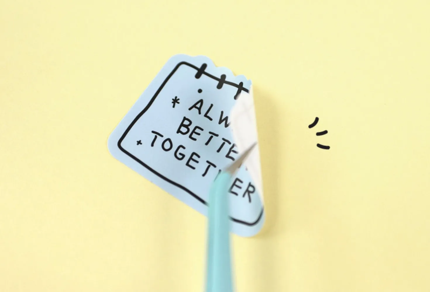 Lettering Removable Sticker