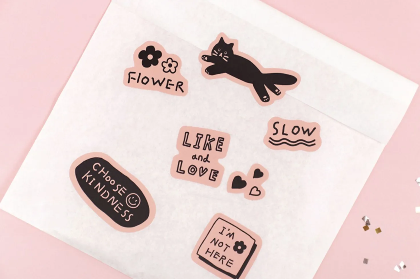 Lettering Removable Sticker