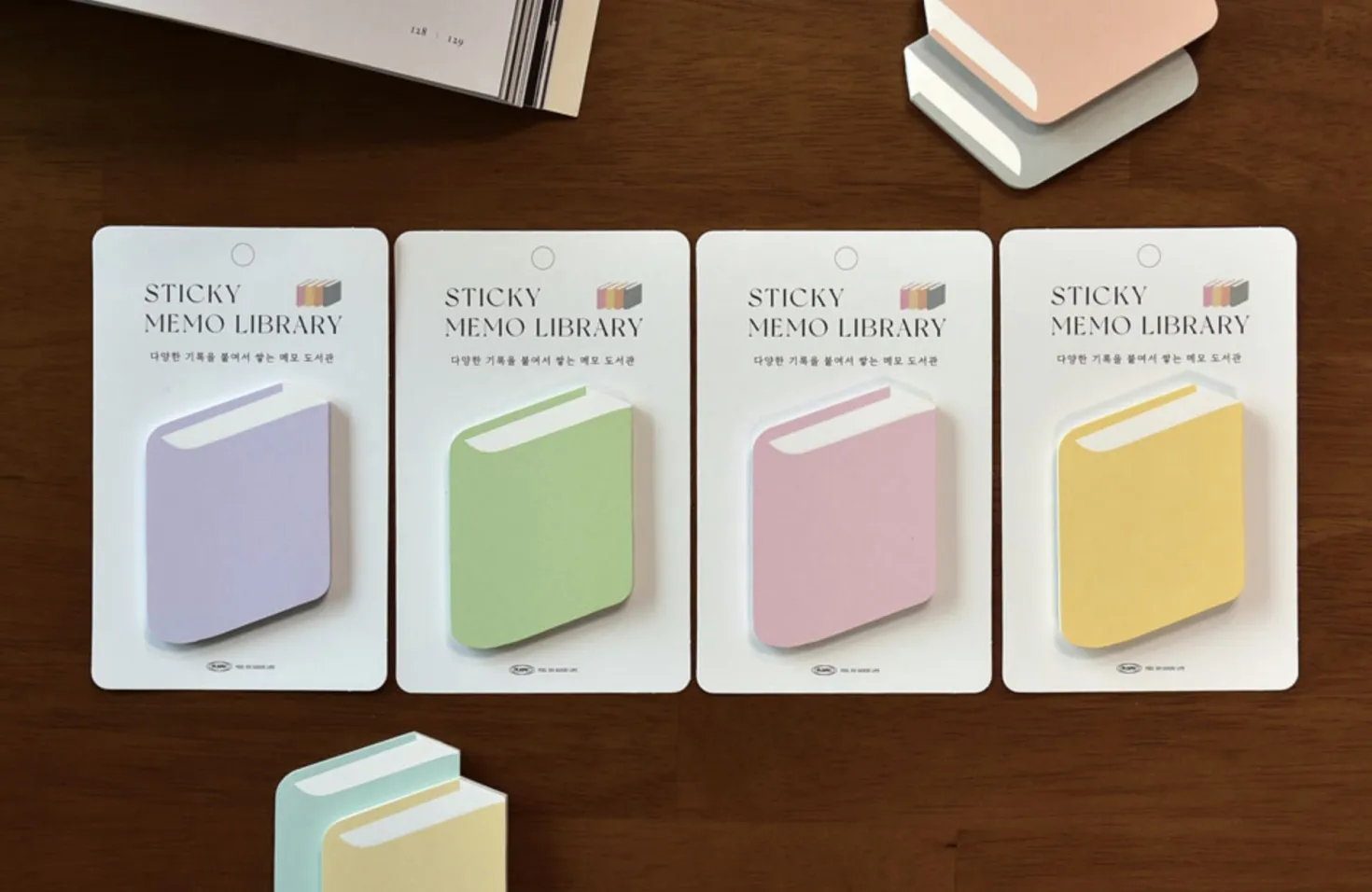 Library Book Sticky Note