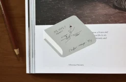 Library Book Sticky Note