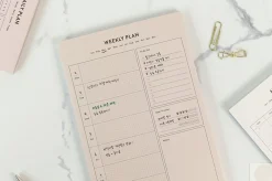 Life A5 Schedule Notepad