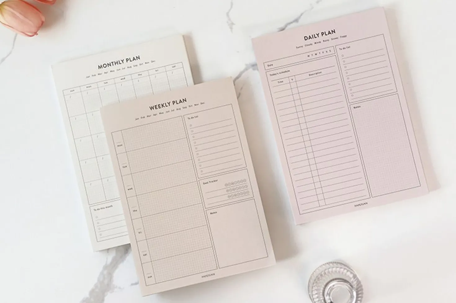 Life A5 Schedule Notepad