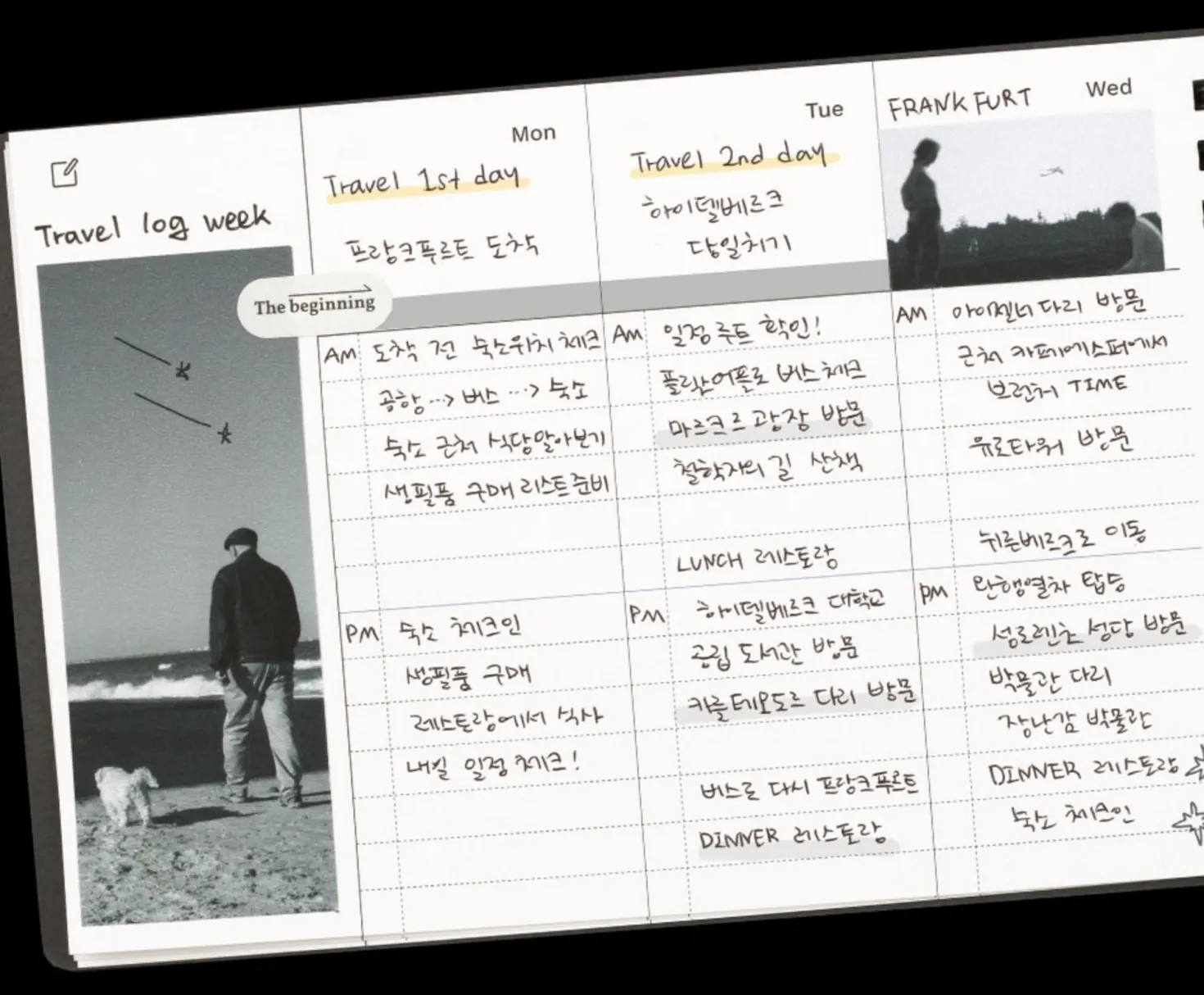 Life Editor Semi Year Planner