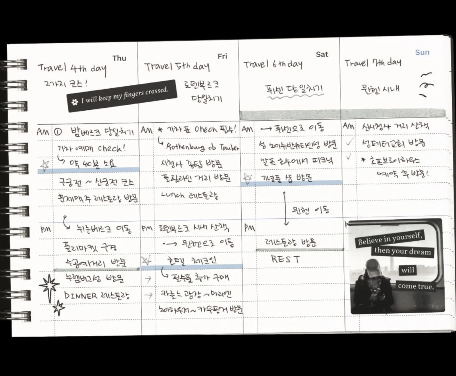 Life Editor Semi Year Planner