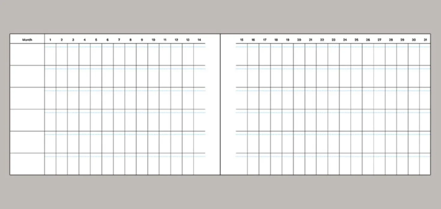 Life Editor Semi Year Planner