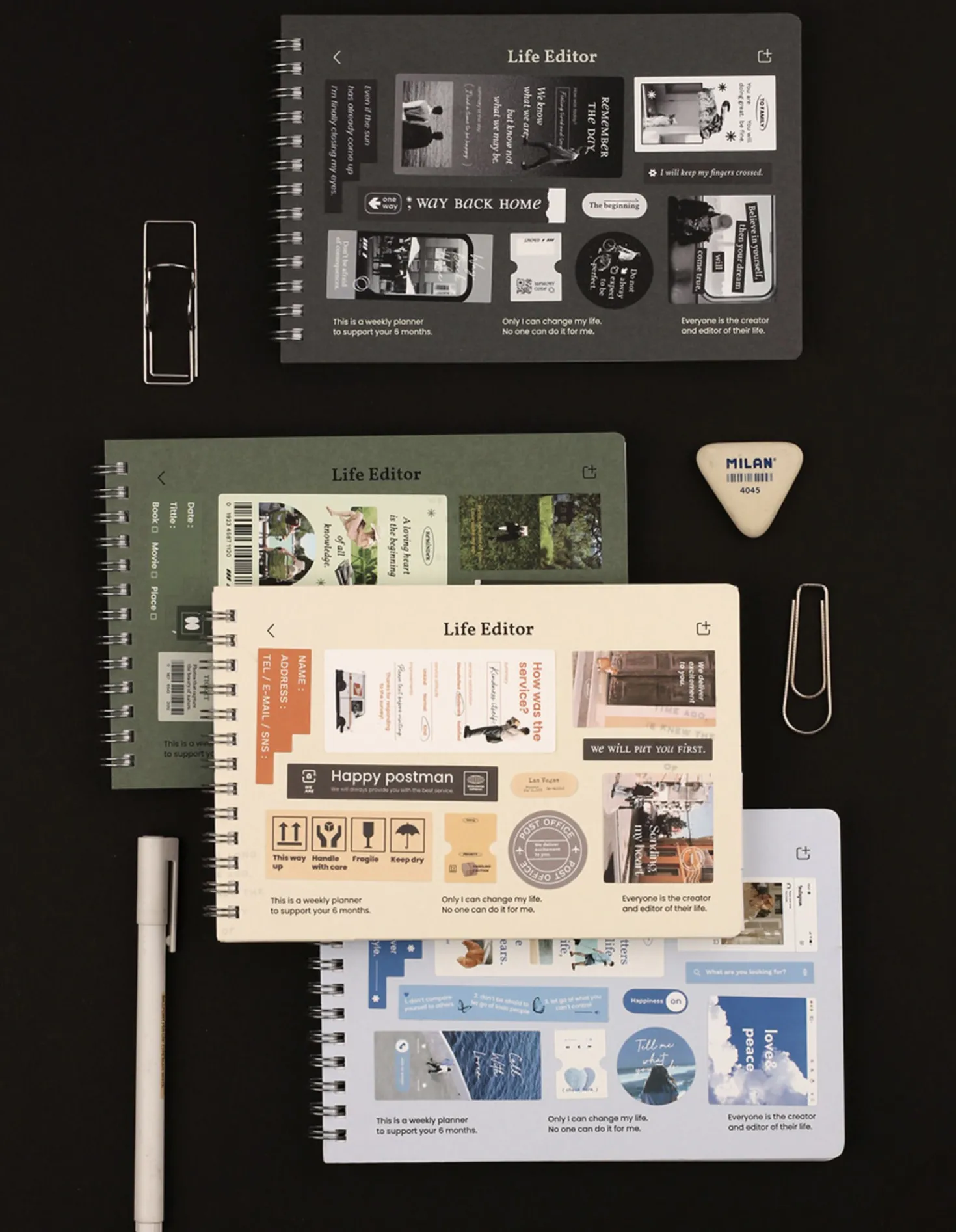 Life Editor Semi Year Planner