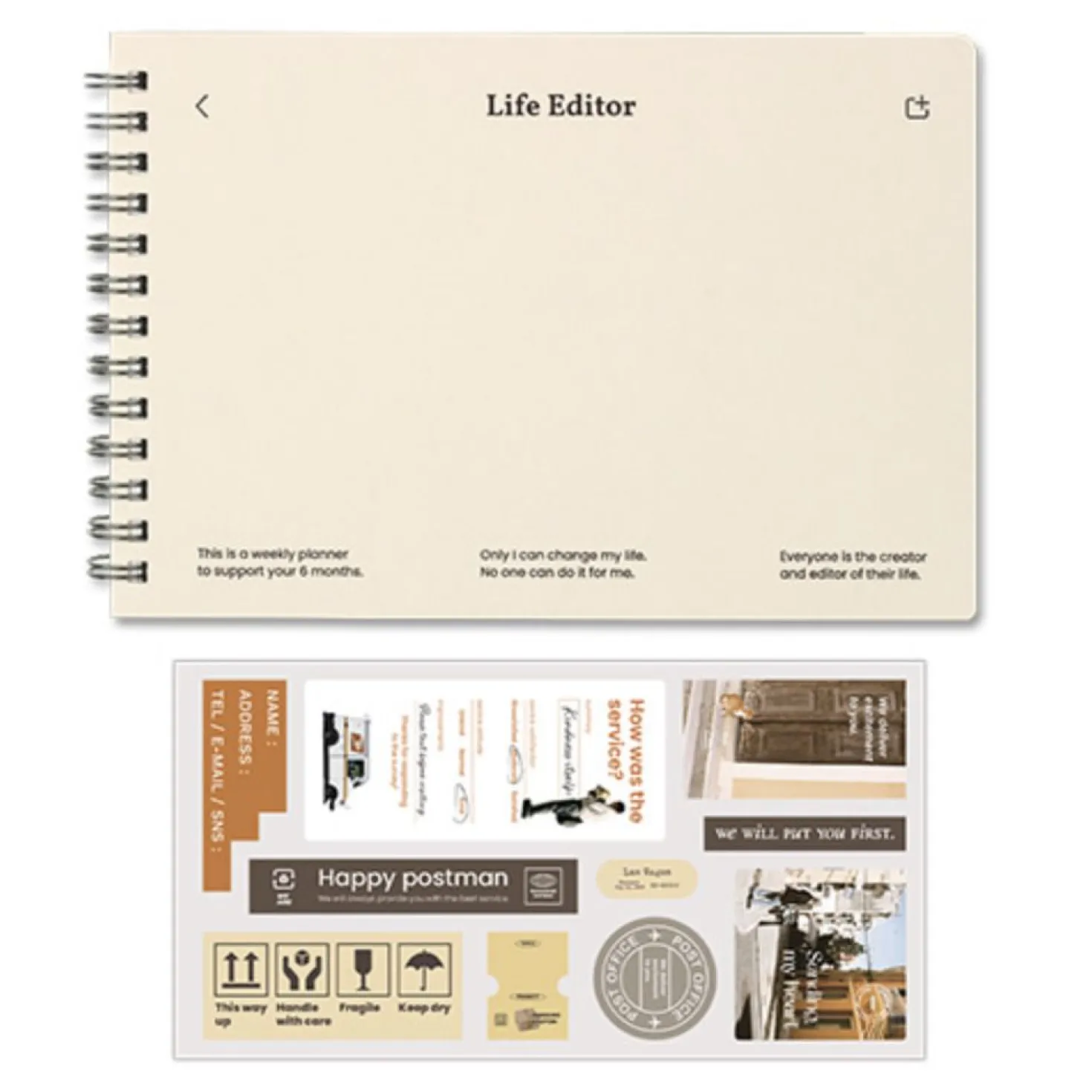Life Editor Semi Year Planner