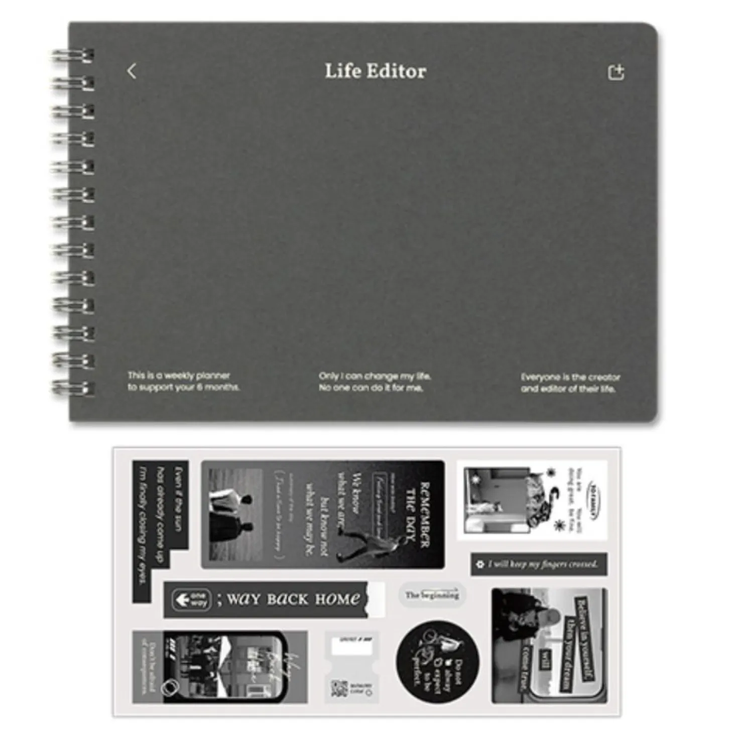 Life Editor Semi Year Planner