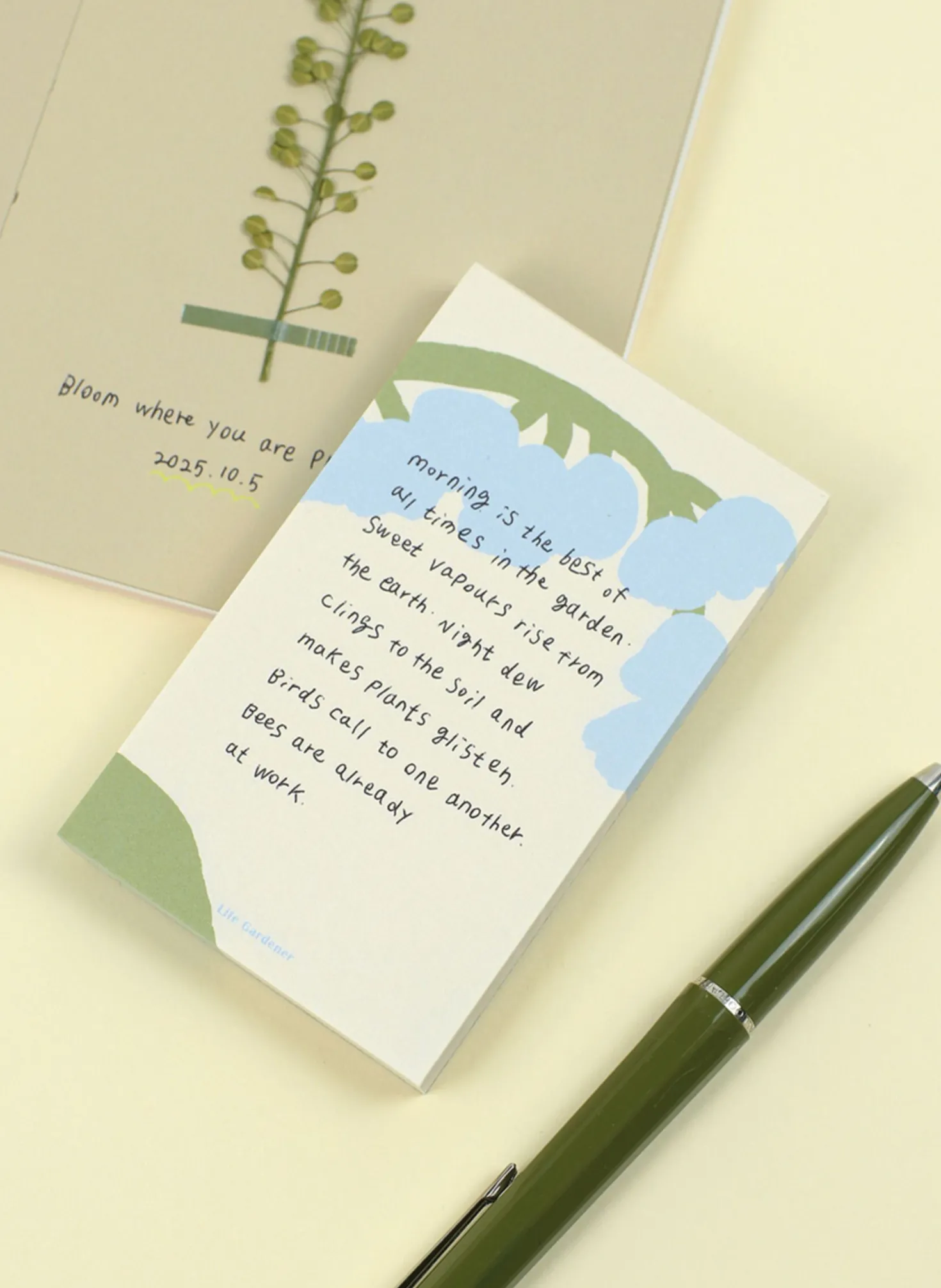 Life Gardener Memo Pad