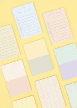 Life Pastel Sticky Note