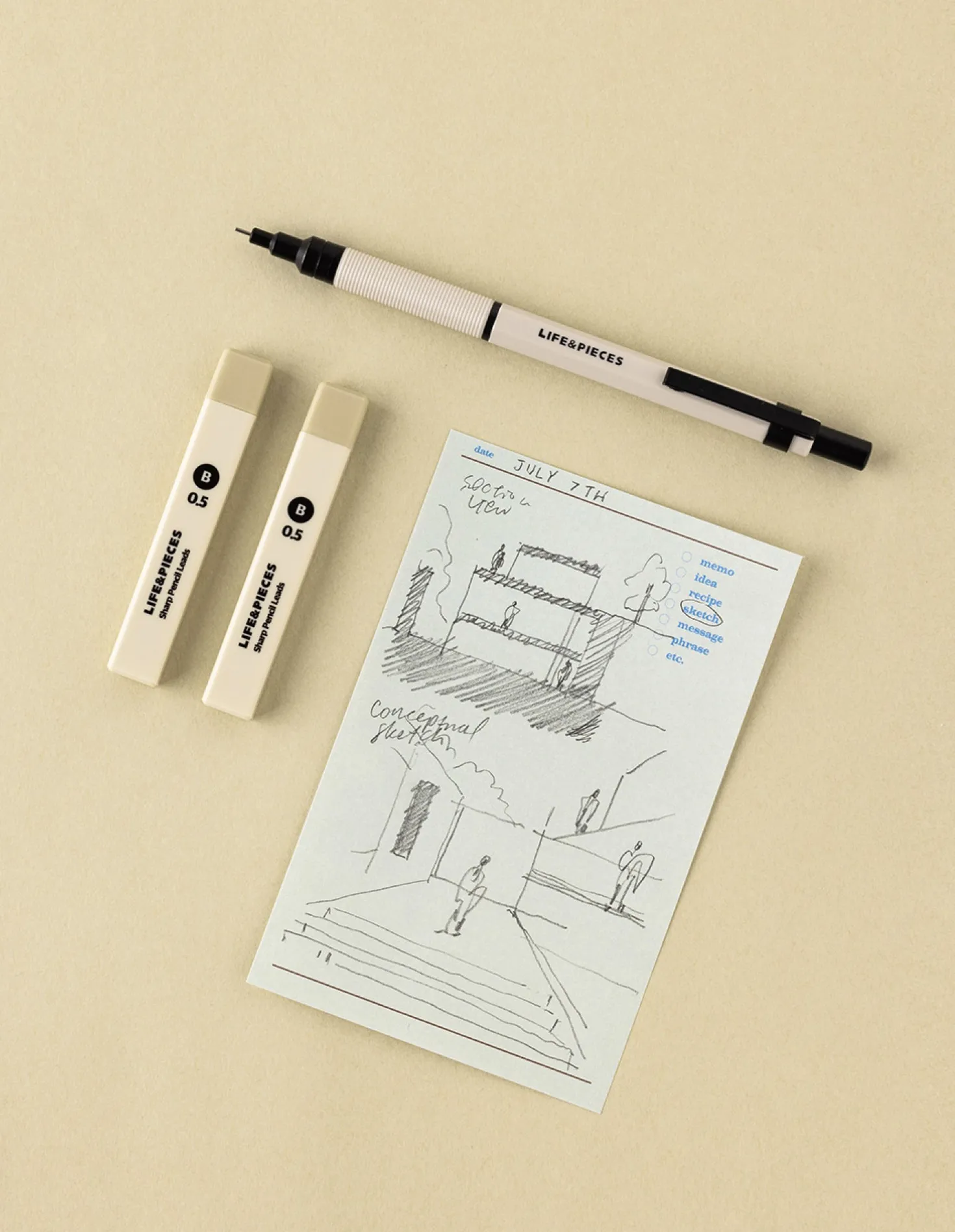 Life & Pieces Mechanical Pencil Lead