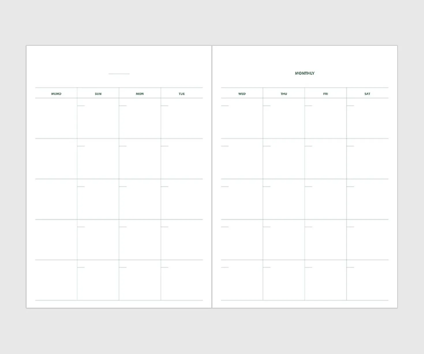 Life & Pieces Your Planner (1 Month)