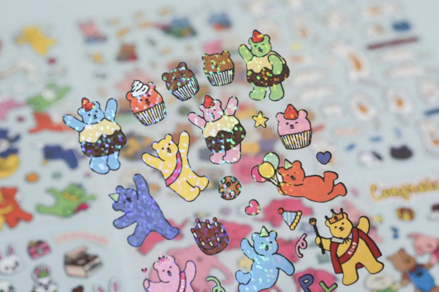 Line Hologram Sticker v2