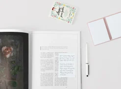 Literature Dual Sticky Book