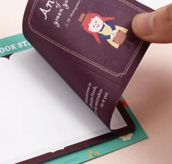 Literature Foldable Book Sticky Note