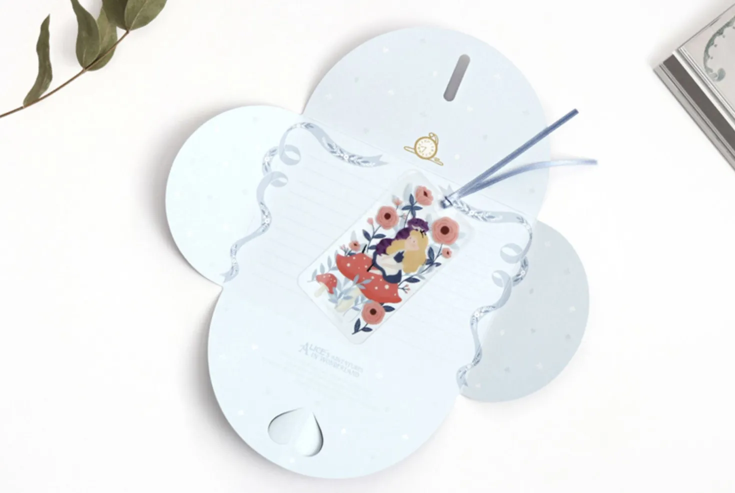 Literature Folding Letter & Bookmark Set