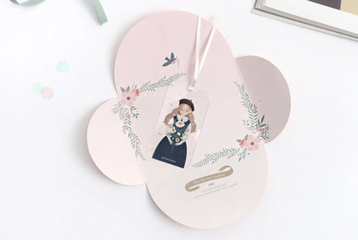 Literature Folding Letter & Bookmark Set