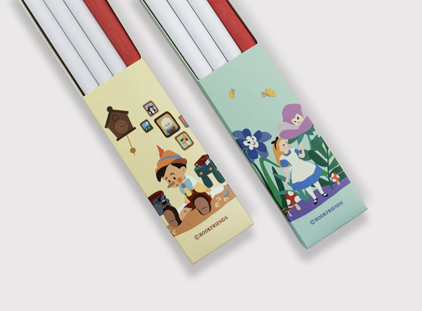 Literature Pencil & Eraser Set