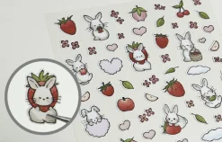 Little Rabbit Deco Sticker
