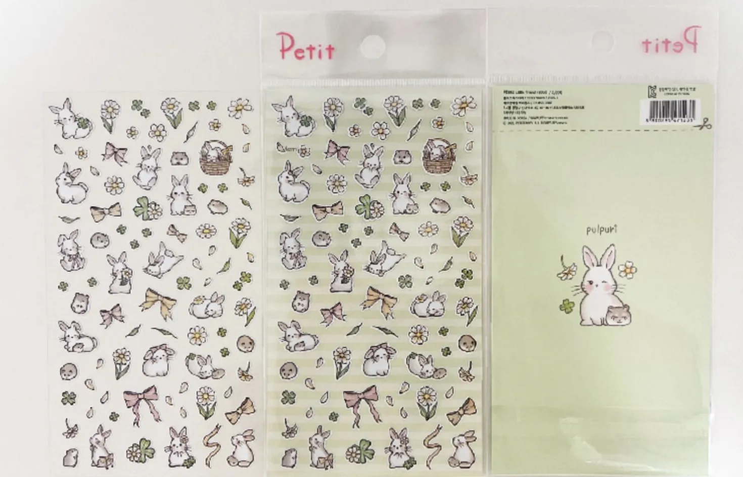 Little Rabbit Deco Sticker