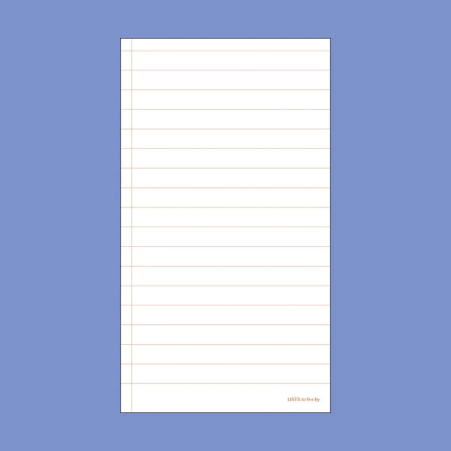 Live By Plan Memo Pad