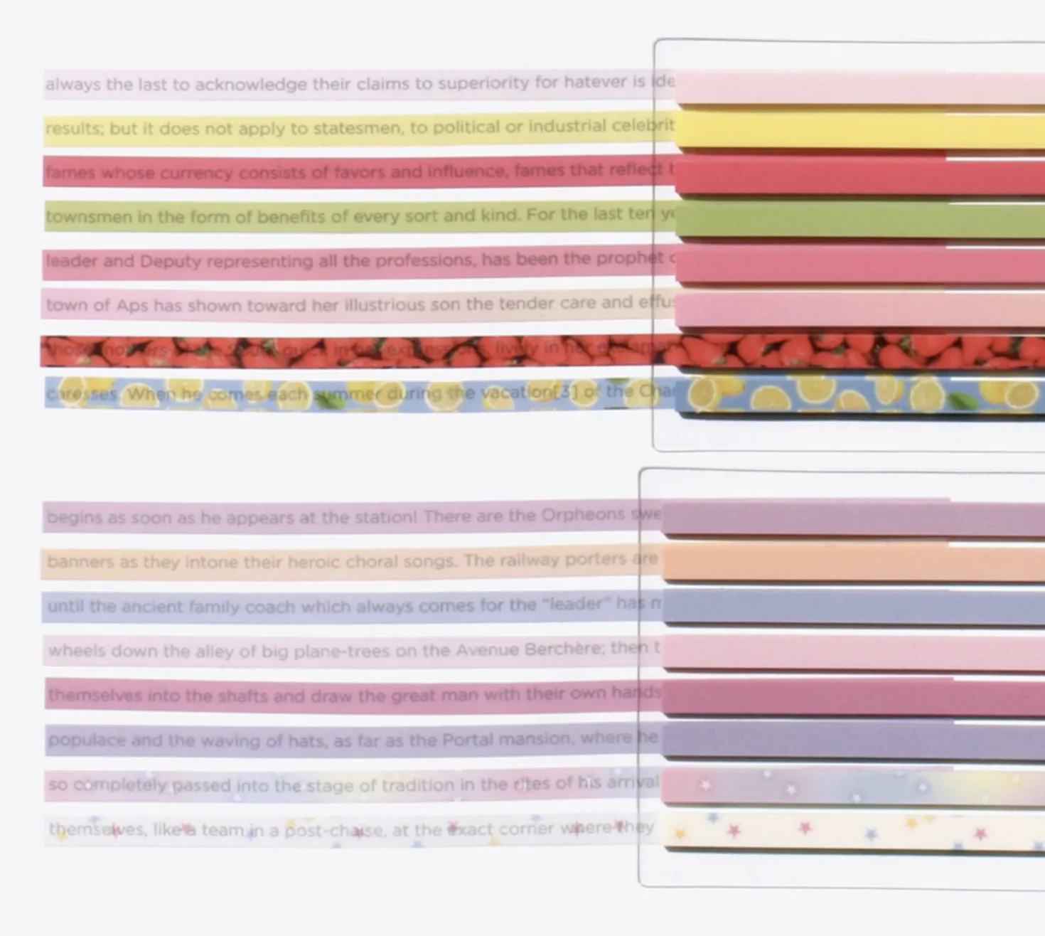 Long Index Highlighter Sticky Note v2
