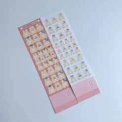 Lovely Bear Slim Sticker v1