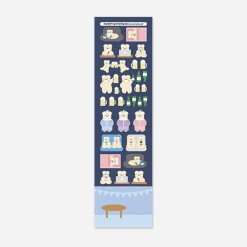 Lovely Bear Slim Sticker v1