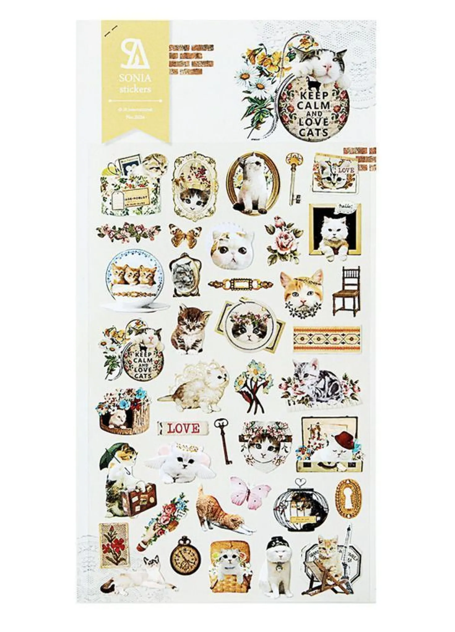 Lovely Cat/Dog Deco Sticker