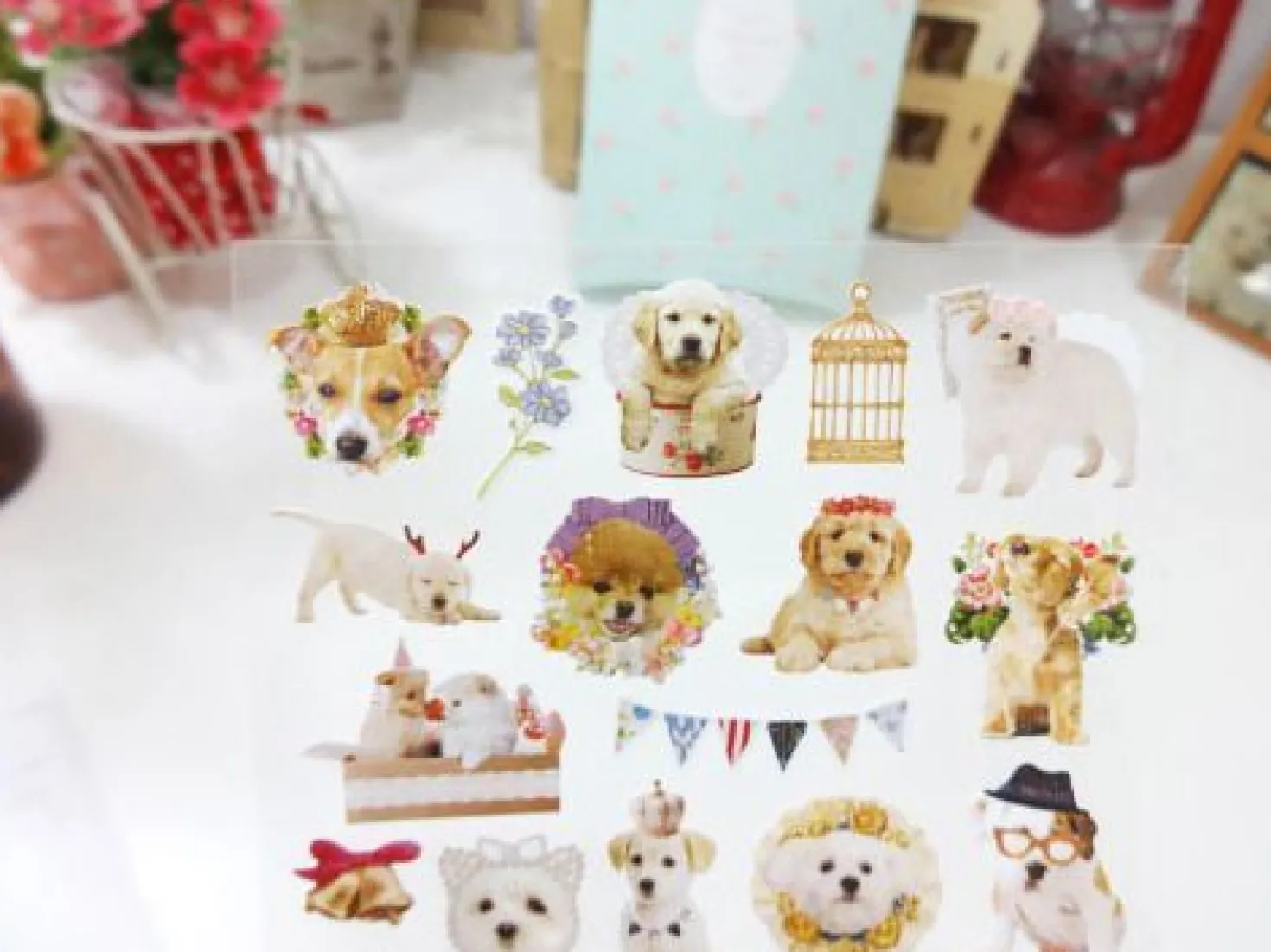 Lovely Cat/Dog Deco Sticker