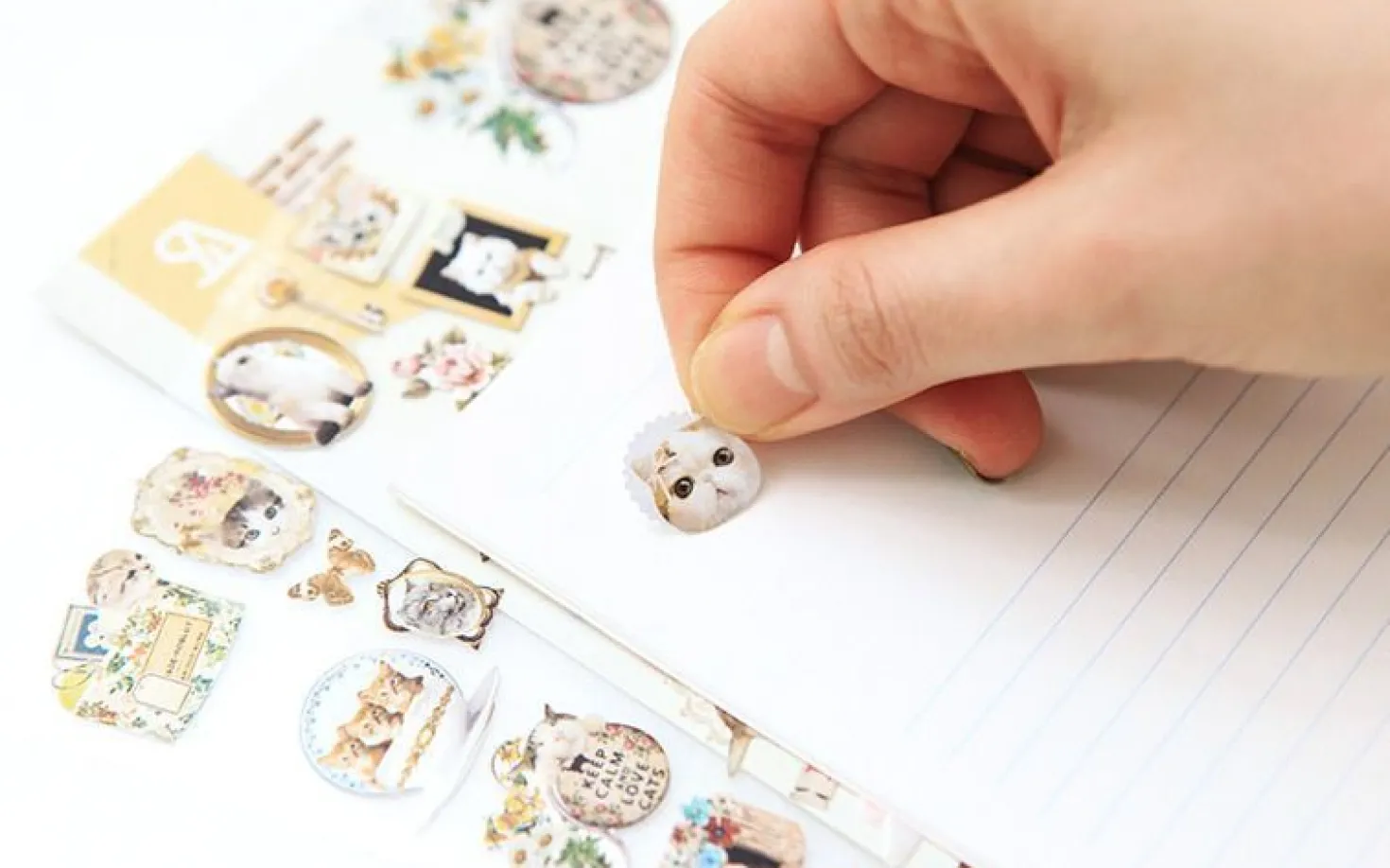 Lovely Cat/Dog Deco Sticker