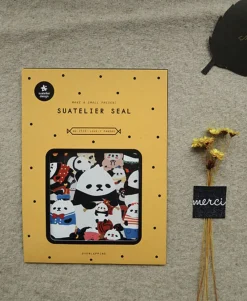 Lovely Panda Deco Sticker Set