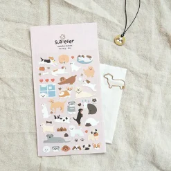 Lovely Puppy Deco Sticker