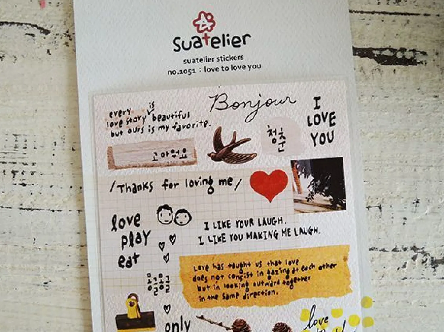 Love to Love You Deco Sticker