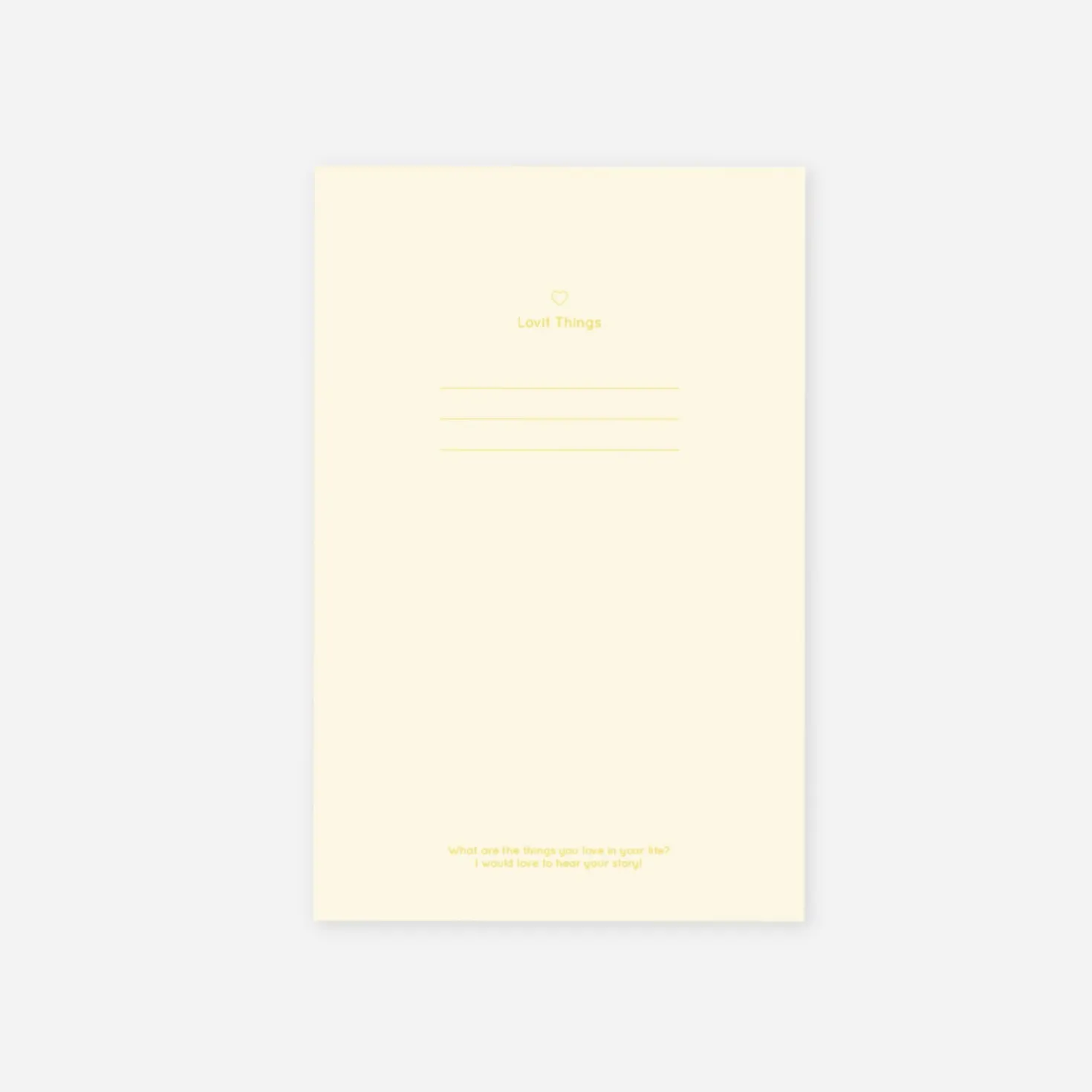 Lovit Things Clothbound Weekly Planner