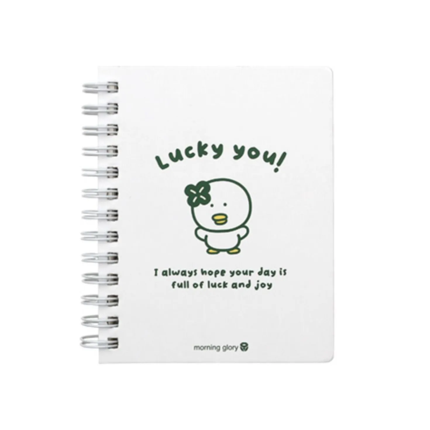 Lucky Friends Mini Spiral Lined Notebook v2