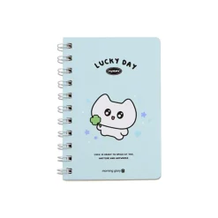 Lucky Friends Mini Spiral Lined Notebook