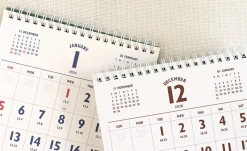 2025-2026 Lunar Retro Desk Calendar