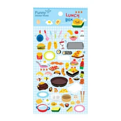 Lunch Box Puffy Sticker