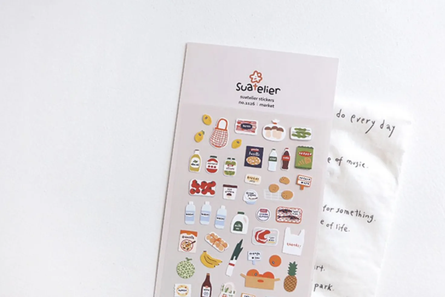 Market Deco Sticker