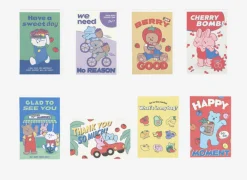 Market Illustration Postcard v1
