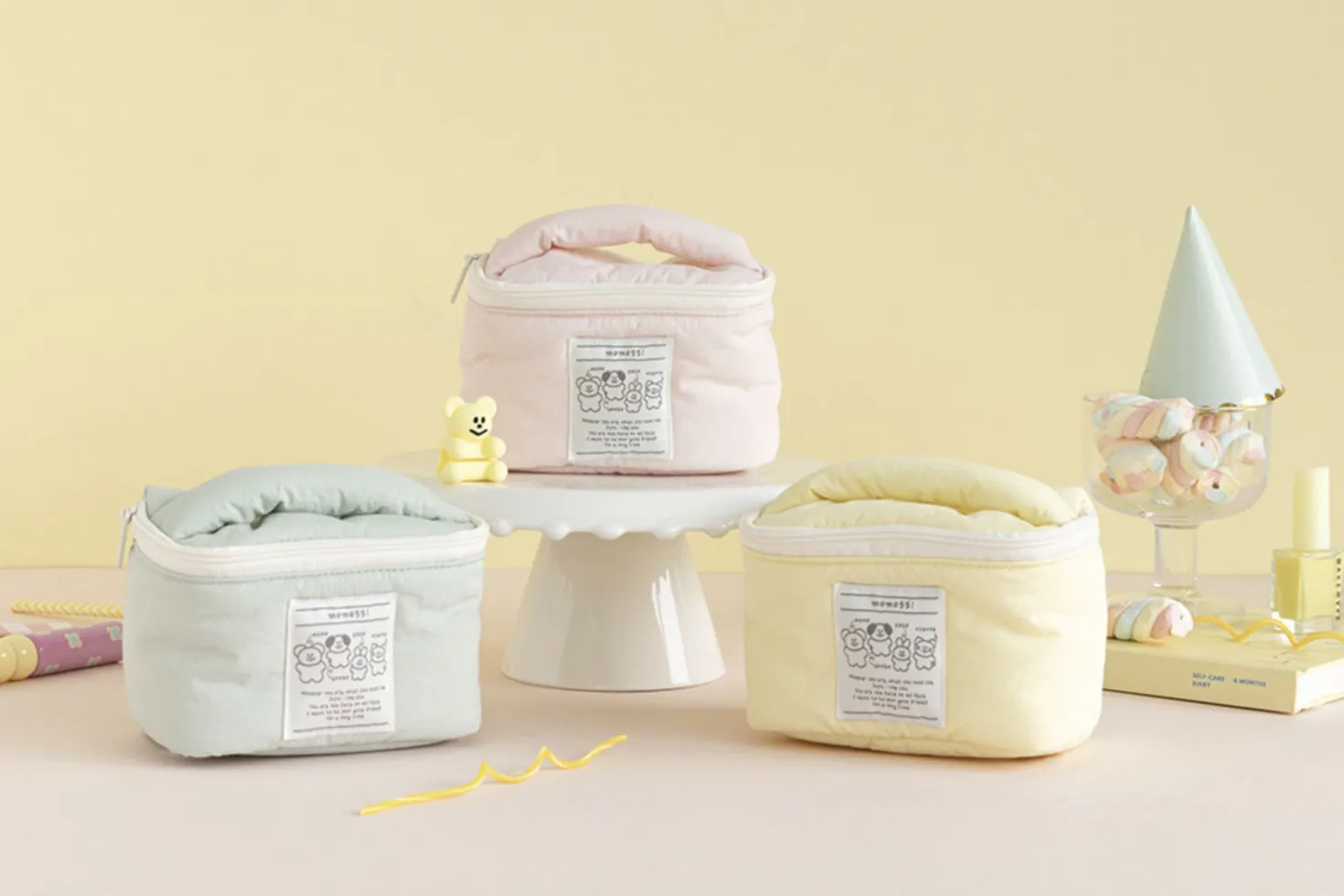 Marshmallow Cosmetic Pouch