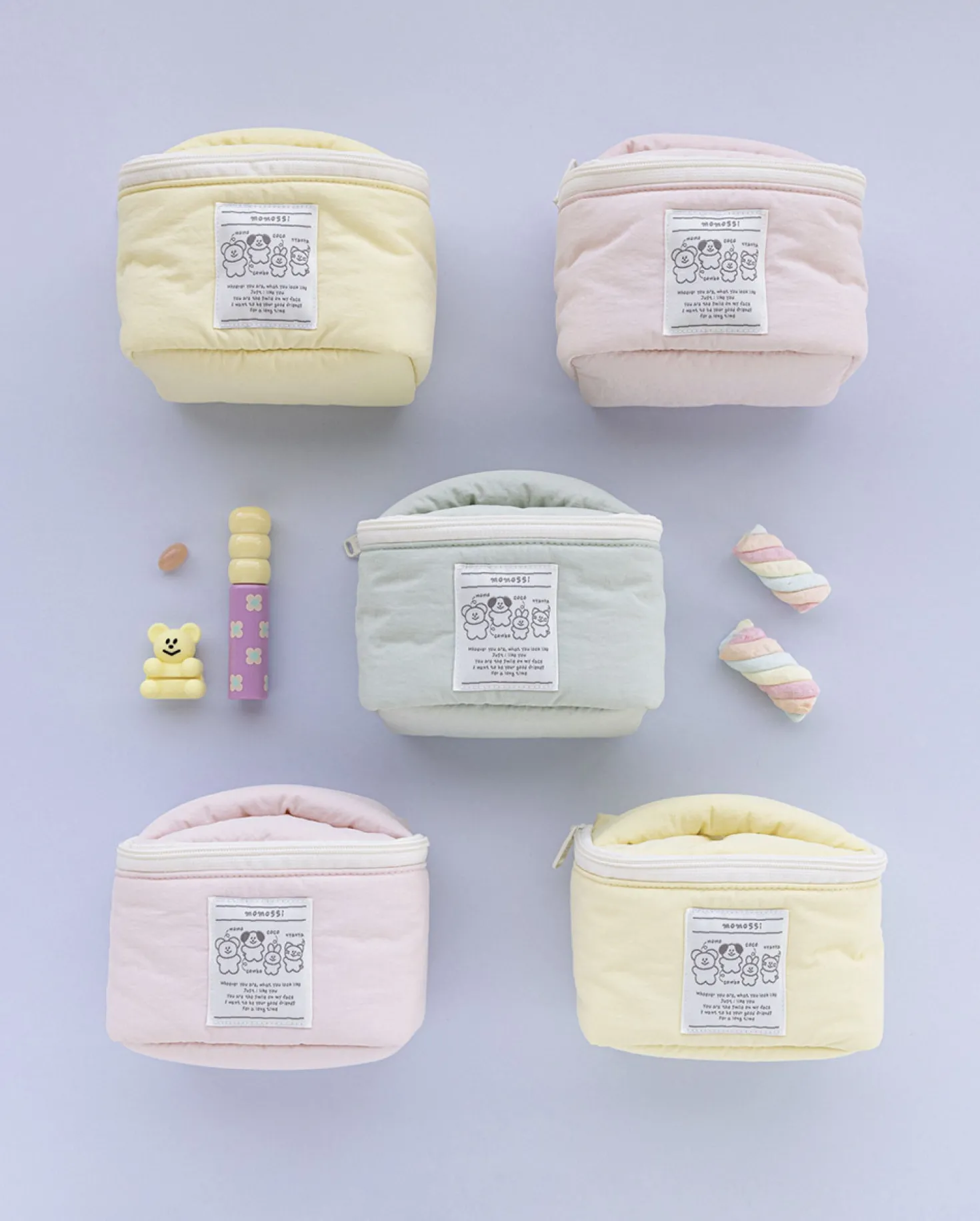 Marshmallow Cosmetic Pouch