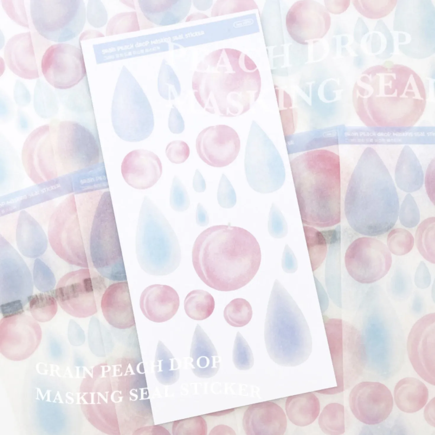 Masking Seal Paper Sticker